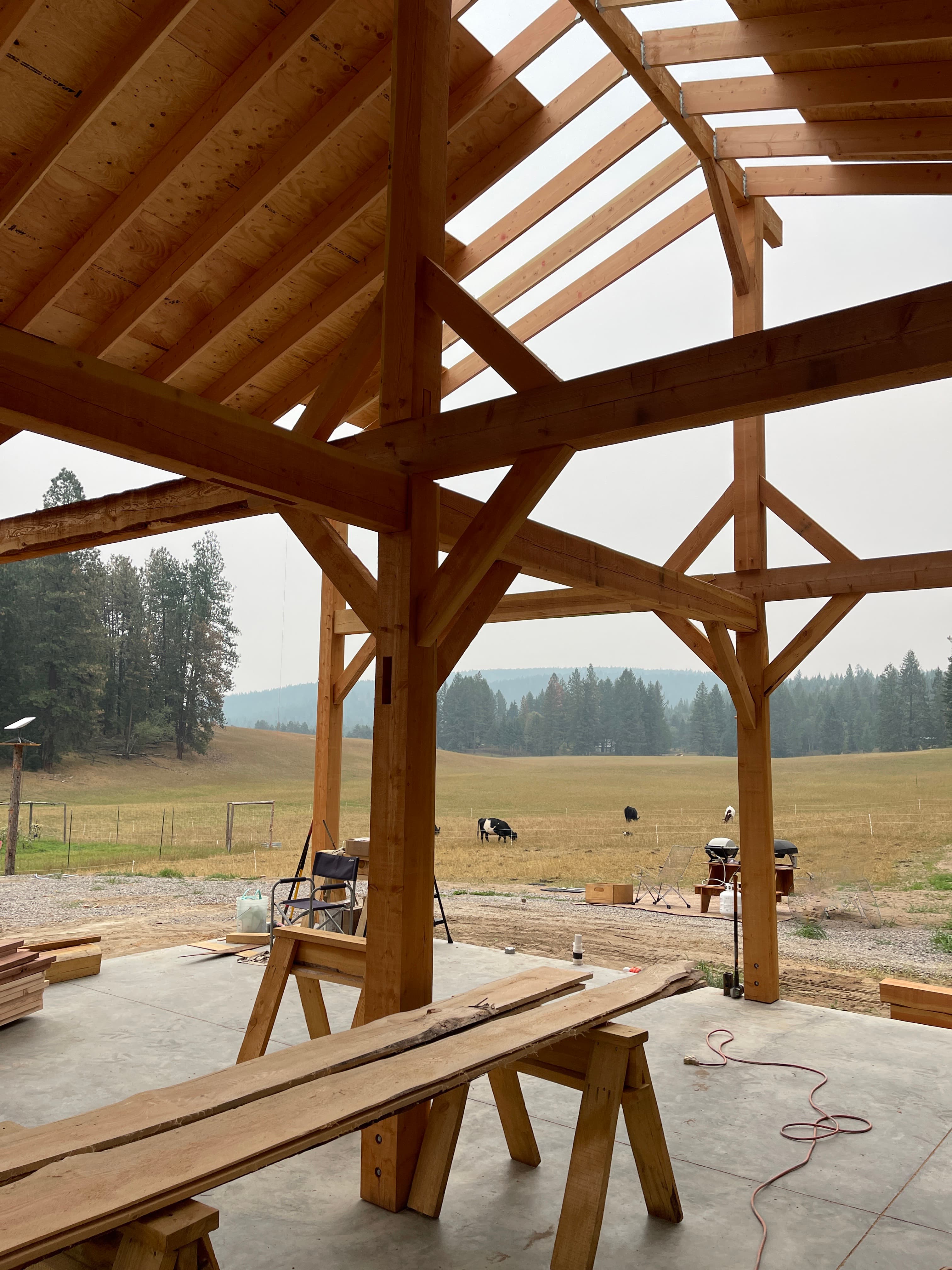 Cover Image for Bigfork Timber Frame Barndominium