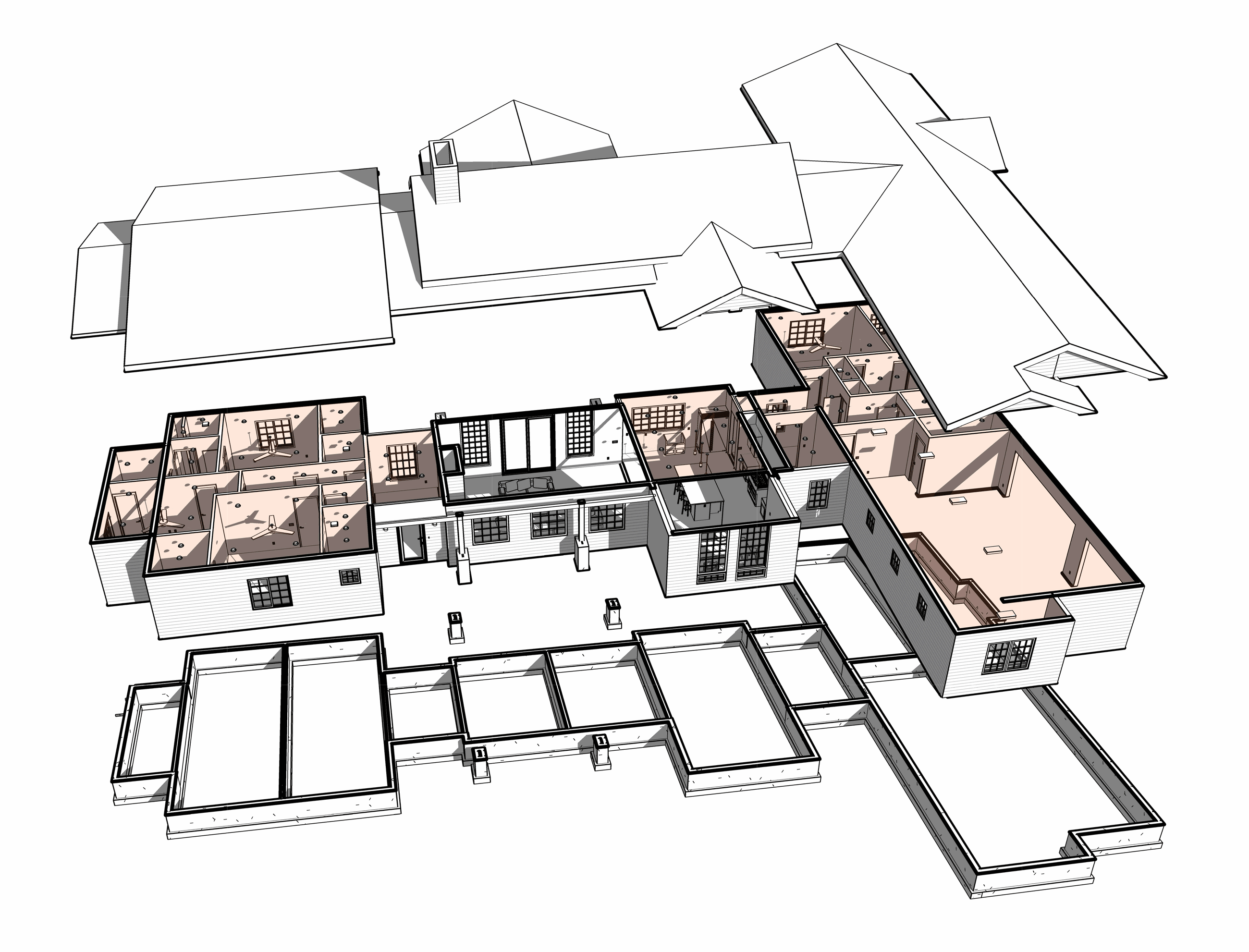 Lot 7 Exploded View of Floorplan