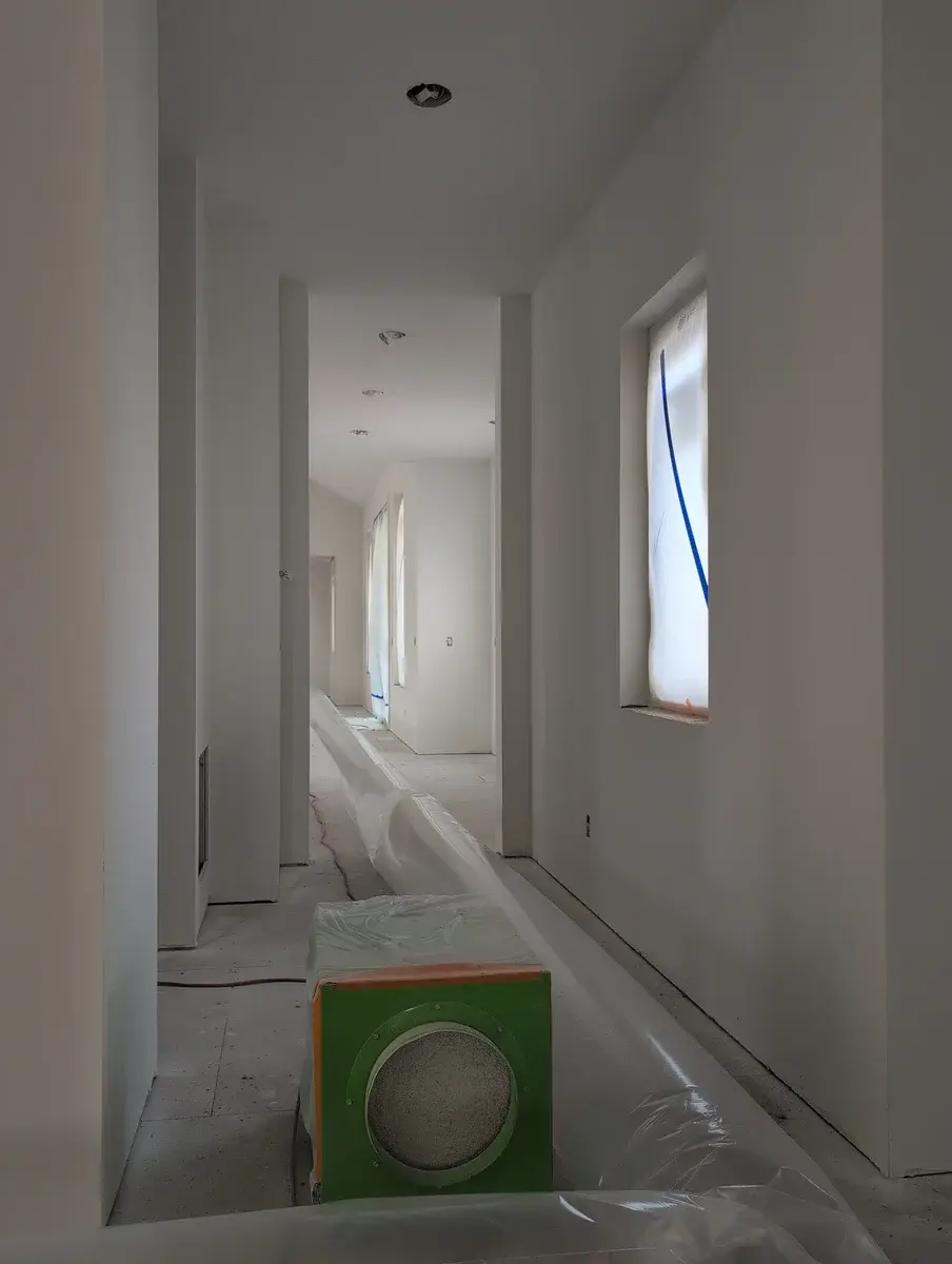 High End Custom Painting Interior Air Filtration