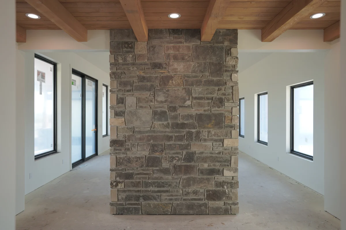 New construction custom home interior work Kalispell
