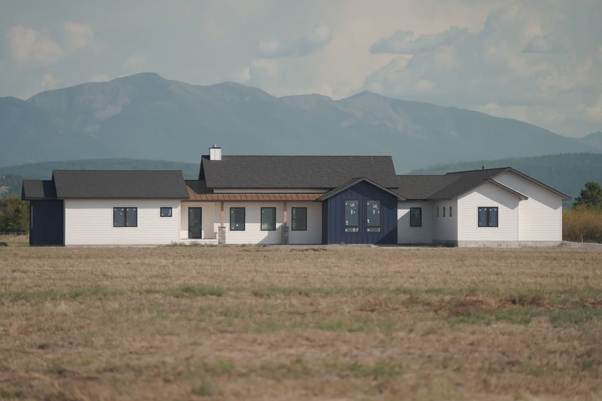 Custom home building process Montana Flathead Valley