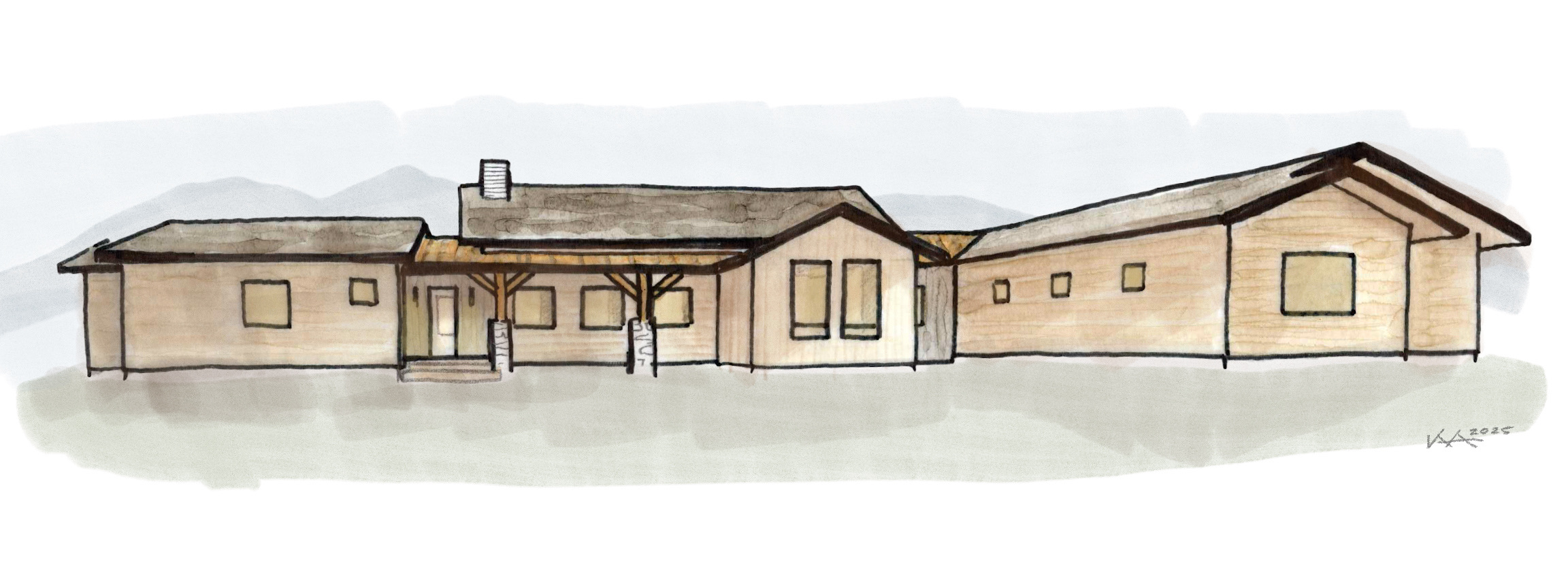 Porter Ranch 7 Sketch 1